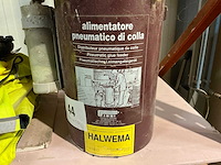 1995 pizzi 9012 pneumatisch houtlijm aanvoermachine - afbeelding 3 van  4