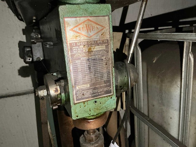 1995 rewer cf1680 kolomboormachine - afbeelding 4 van  5