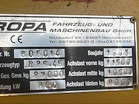 1995 ropa r 26.45 bietenoogster omgebouwd tot skidder - afbeelding 7 van  9