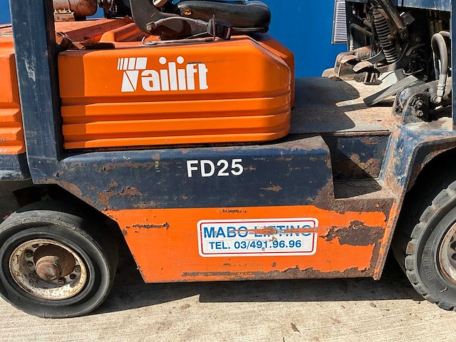 1995 tailift fd 25 f vorkheftruck - afbeelding 13 van  26