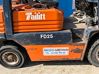 1995 tailift fd 25 f vorkheftruck - afbeelding 13 van  26