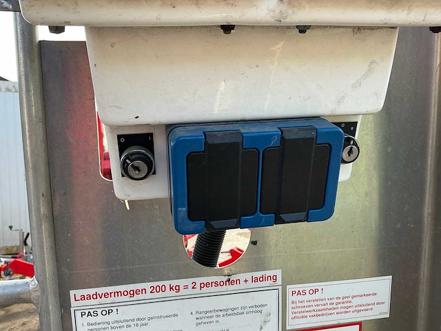 1995 teupen hylift st 16 telescopische spin hoogtewerker - afbeelding 10 van  24