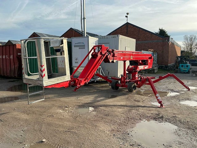 1995 teupen hylift st 16 telescopische spin hoogtewerker - afbeelding 3 van  24