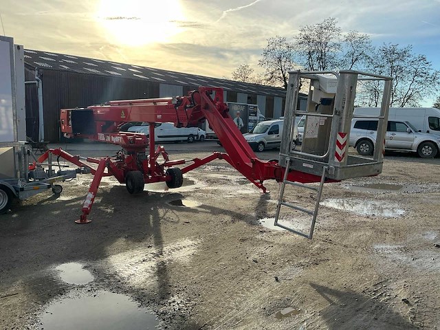1995 teupen hylift st 16 telescopische spin hoogtewerker - afbeelding 4 van  24