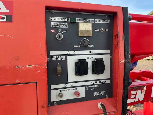 1995 teupen hylift st 16 telescopische spin hoogtewerker - afbeelding 5 van  24