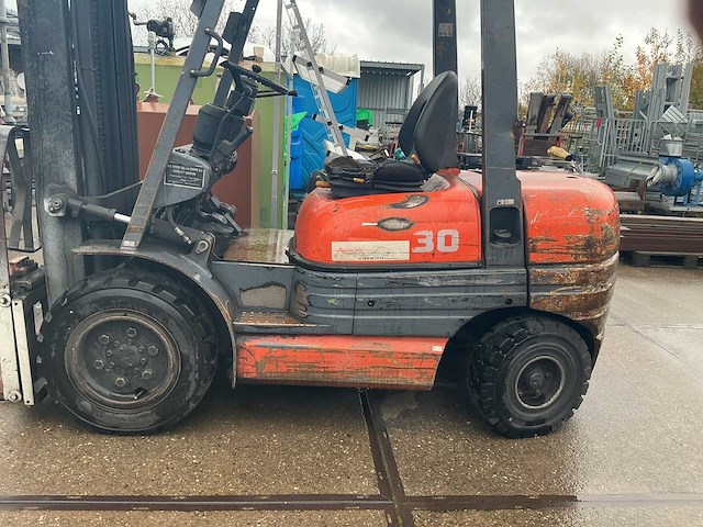 1995 toyota. 02 6fdf 30 vorkheftruck - afbeelding 1 van  4