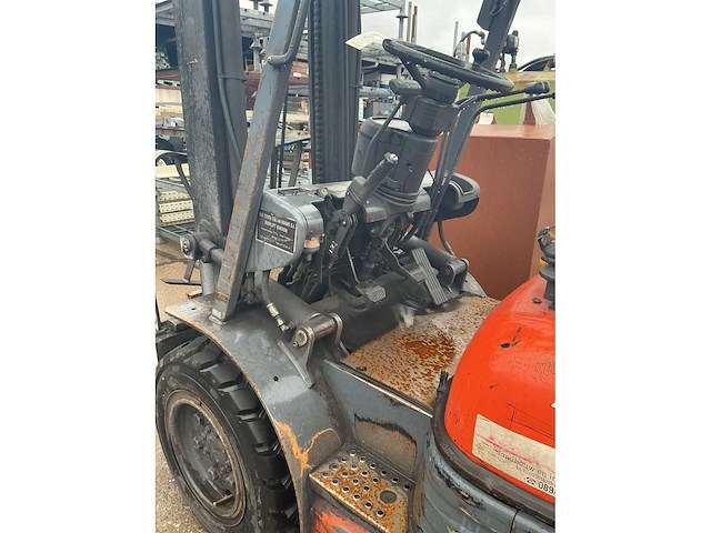 1995 toyota. 02 6fdf 30 vorkheftruck - afbeelding 3 van  4