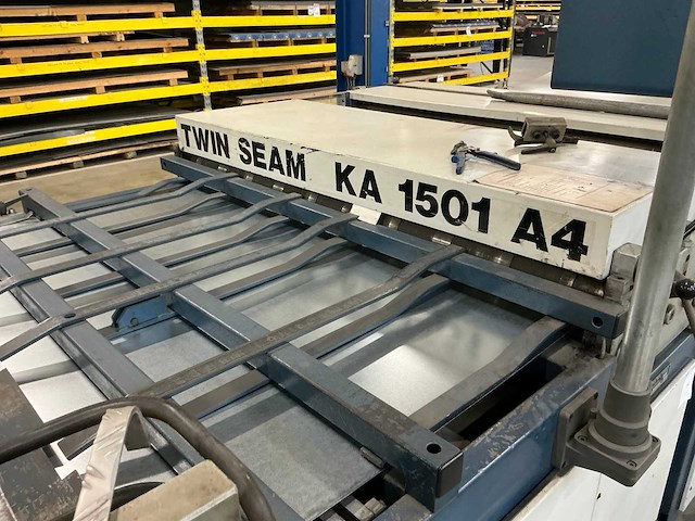 1995 twin seam ka 1501 a4 kanaalvormmachine - afbeelding 8 van  14