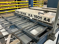 1995 twin seam ka 1501 a4 kanaalvormmachine - afbeelding 8 van  14