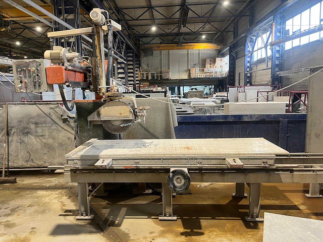 1995 van voorden centaur 3 steen- en tegelzaagmachine - afbeelding 1 van  6