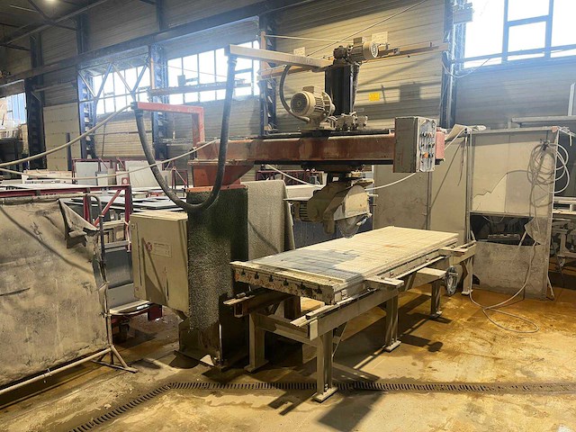 1995 van voorden centaur 3 steen- en tegelzaagmachine - afbeelding 2 van  6