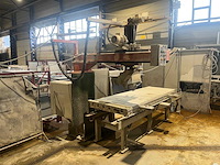 1995 van voorden centaur 3 steen- en tegelzaagmachine - afbeelding 2 van  6