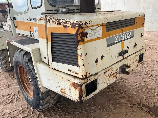1995 zettelmeyer zl502 wiellader - afbeelding 6 van  19