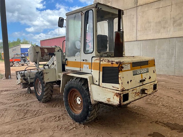 1995 zettelmeyer zl502 wiellader - afbeelding 17 van  19
