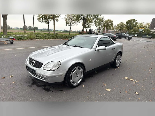 1996 - mercedes - slk 230 kompressor - 200pk - oldtimer - car - afbeelding 1 van  27