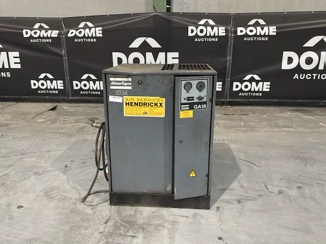 1996 atlas copco ga 18 sp schroefcompressor - afbeelding 1 van  10