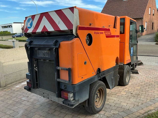 1996 bucher zelfrijdende veegmachine - afbeelding 16 van  20