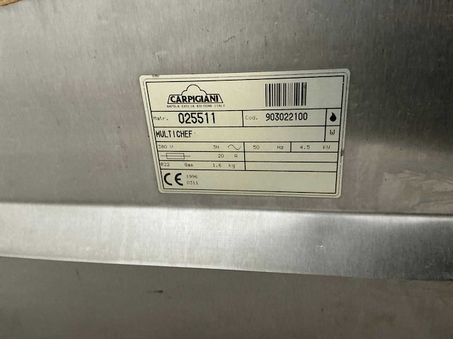 1996 carpigiani multichef ijsmachine - afbeelding 6 van  6