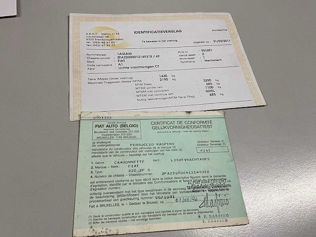 1996 citroën-fiat 220zf5 bedrijfswagen - afbeelding 7 van  8