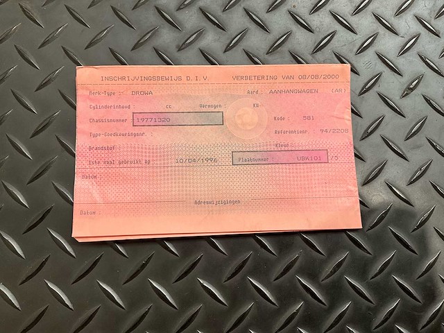 1996 drowa schommelwagen - afbeelding 28 van  36