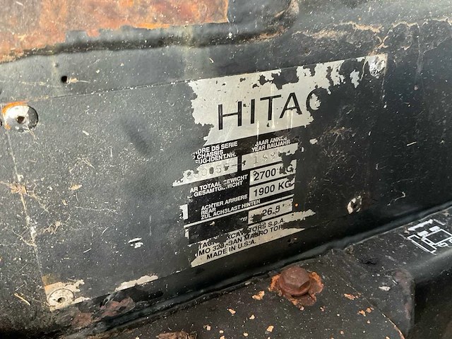 1996 fiat hitachi shovel - afbeelding 3 van  10