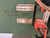 1996 goma zaag-freescombinatiemachine/toupie (na te zien/te herstellen) - afbeelding 8 van  18