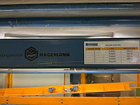 1996 hagemann fl-h-7/30 verpakkingslijn voor het bundelen van rollen tapijt - afbeelding 13 van  16