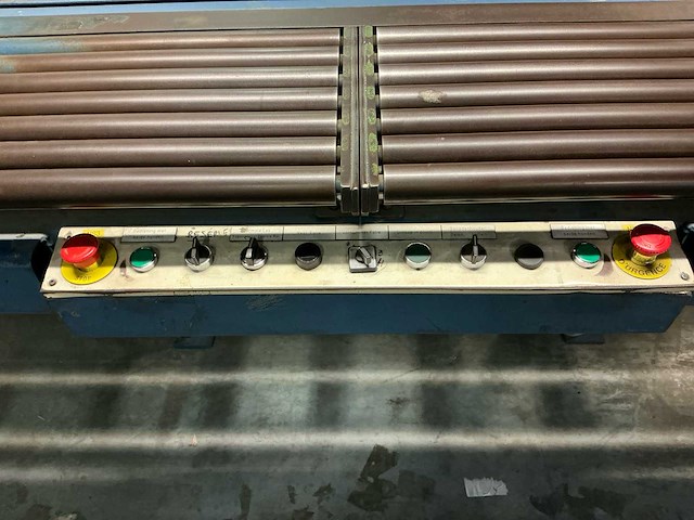 1996 hagemann fl-h-7/30 verpakkingslijn voor het bundelen van rollen tapijt - afbeelding 14 van  16