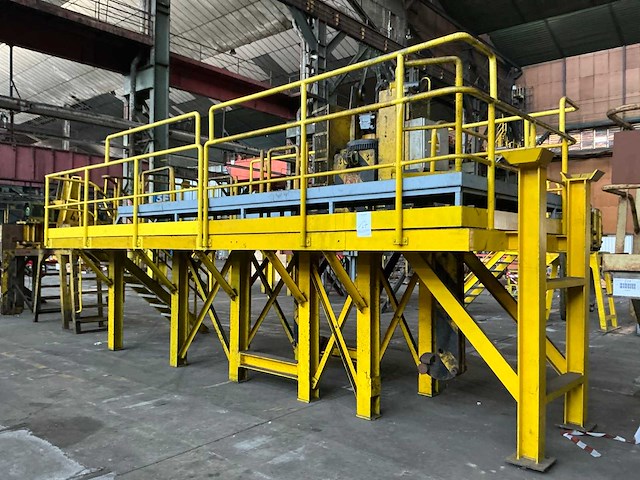 1996 heppenstall europe spoelgrijper met onderhoudsportaal - afbeelding 2 van  11