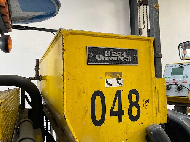1996 hofmann h26-1 universal wegmarkeermachine - afbeelding 35 van  37