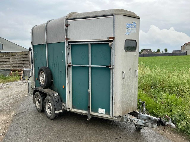1996 ifor williams hb505r paarden aanhangwagen - afbeelding 1 van  12