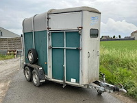 1996 ifor williams hb505r paarden aanhangwagen - afbeelding 1 van  12