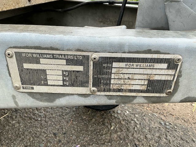 1996 ifor williams hb505r paarden aanhangwagen - afbeelding 2 van  12