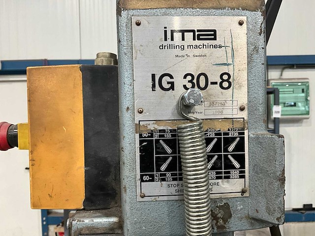 1996 ima ig30-8 kolomboormachine - afbeelding 5 van  6