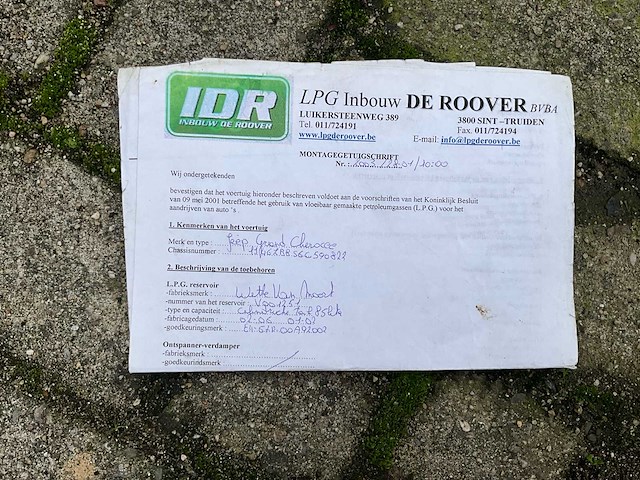 1996 jeep lichtevracht - afbeelding 39 van  44