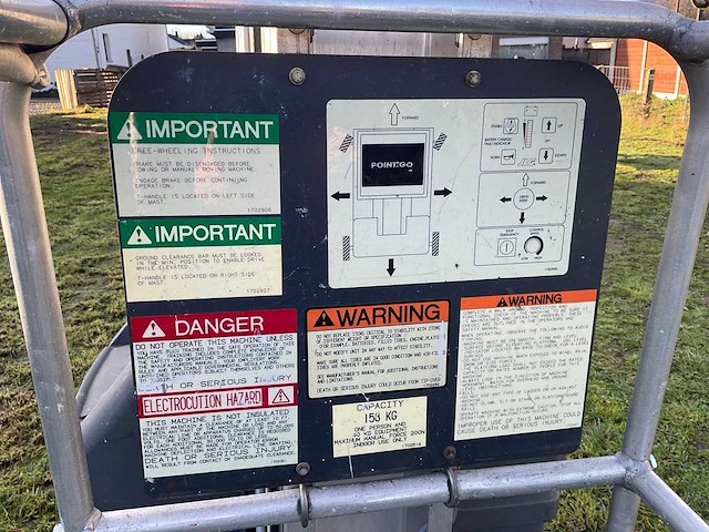 1996 jlg 20vp - hoogwerker - afbeelding 4 van  16