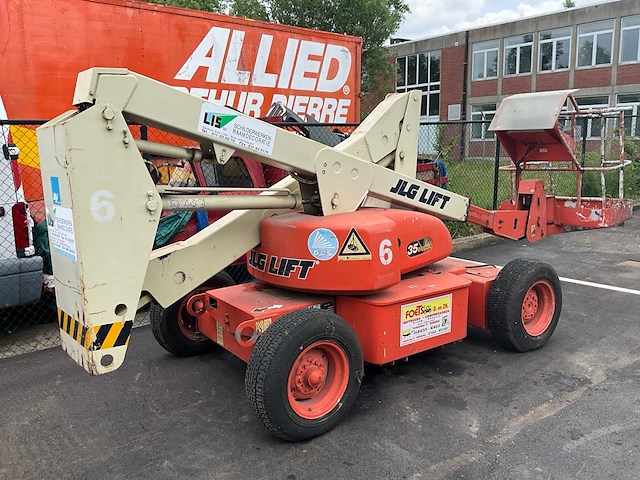 1996 jlg 35 electric knikarm hoogwerker - functioneel - afbeelding 12 van  22