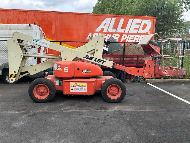 1996 jlg 35 electric knikarm hoogwerker - functioneel - afbeelding 16 van  22