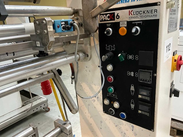 1996 klöckner hänsel tevopharm flow wrapper - afbeelding 3 van  15