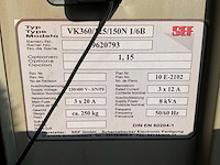 1996 kuka vk 360/125/150 lasrobot - afbeelding 5 van  20