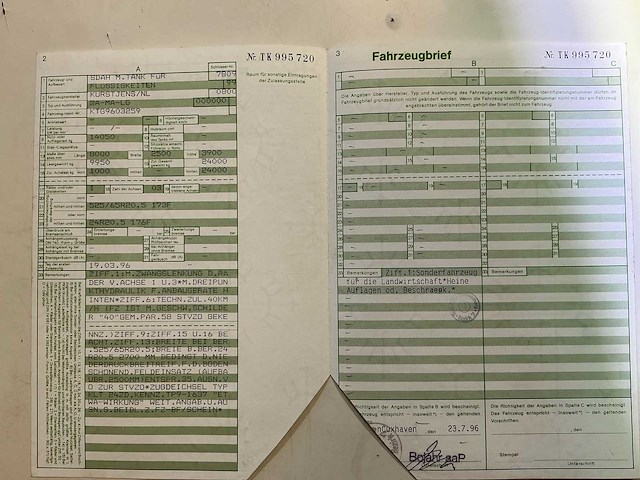 1996 kurstjens tri-axer mesttank - afbeelding 29 van  35