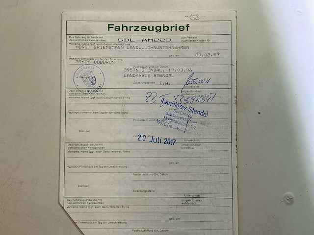 1996 kurstjens tri-axer mesttank - afbeelding 19 van  23