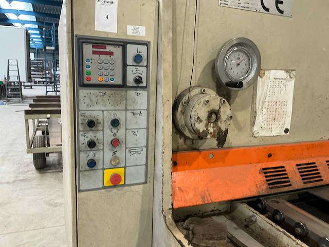 1996 lvd hst-c 40/8 hydraulische guillotineschaar - afbeelding 4 van  8