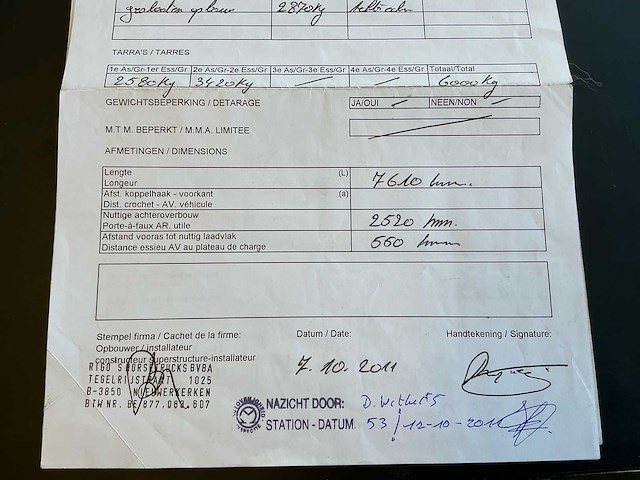 1996 mercedes 814 paardenvrachtwagen - afbeelding 59 van  65