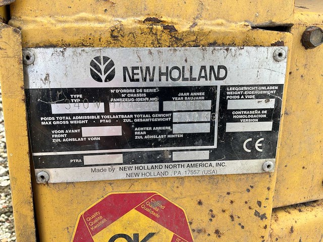 1996 new holland 340w gras pick-up - afbeelding 7 van  7