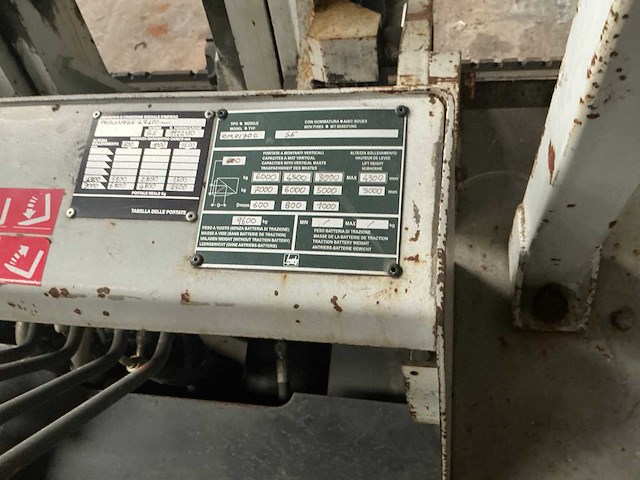1996 om d170c vorkheftruck - afbeelding 4 van  14