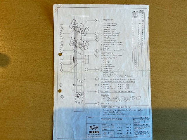 1996 pacton tpd 342 oplegger - afbeelding 24 van  30