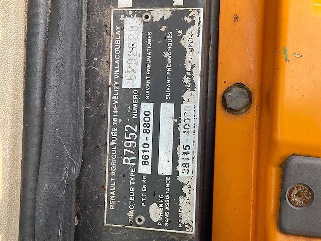 1996 renault 155.54 vierwielaangedreven landbouwtractor - afbeelding 24 van  29