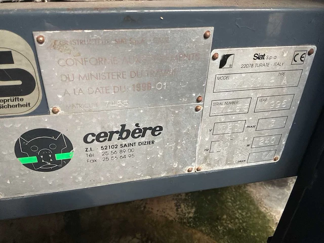 1996 siat xl33pa dozensluitmachine - afbeelding 5 van  7