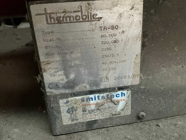 1996 thermobile ta-80 heteluchtkanon - afbeelding 5 van  5